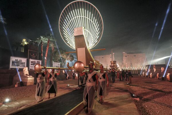 Церемония открытия древней Аллеи сфинксов в Луксоре, Египет. - Sputnik Армения