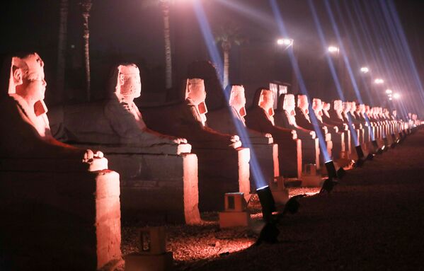 Եգիպտոսի Լուքսոր քաղաքում Սֆինքսների  ծառուղու բացման արարողությունը - Sputnik Արմենիա