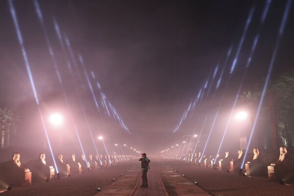 Եգիպտոսի Լուքսոր քաղաքում Սֆինքսների  ծառուղու բացման արարողությունը - Sputnik Արմենիա