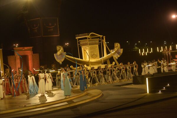 Церемония открытия древней Аллеи сфинксов в Луксоре, Египет - Sputnik Армения