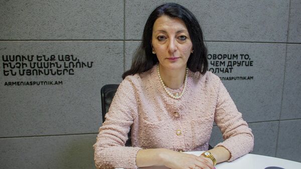 Нарина Саркисянц  в гостях радио Sputnik - Sputnik Армения