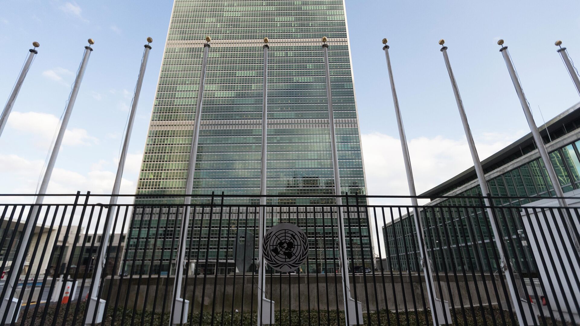 Штаб-квартира Организации Объединенных Наций (ООН) в Нью-Йорке - Sputnik Армения, 1920, 25.03.2022