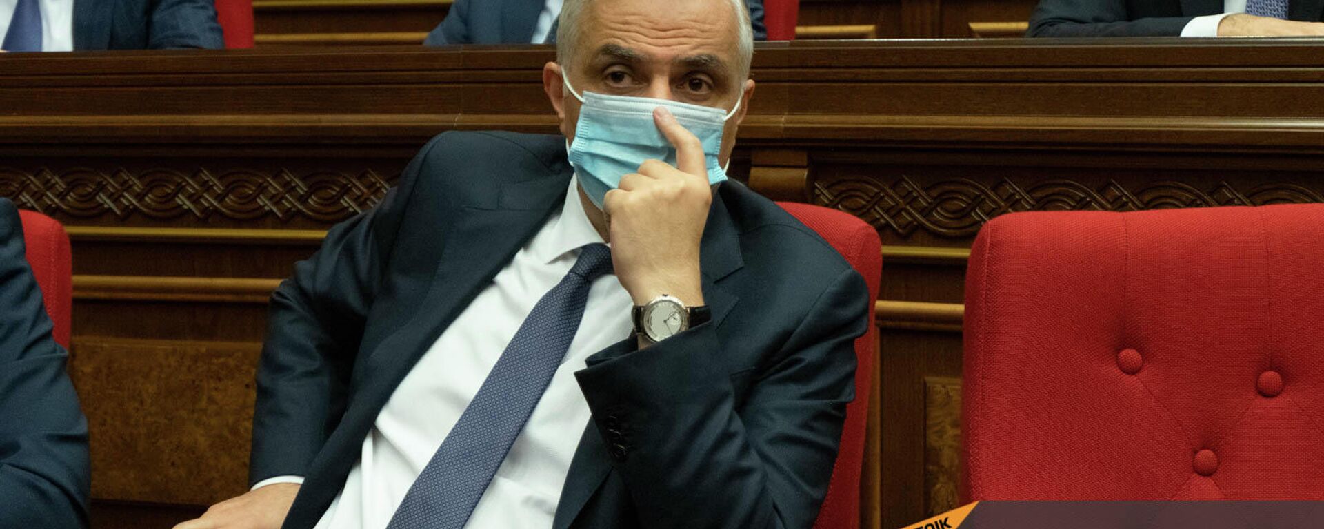 Мгер Григорян на заседании НС (8 декабря 2021). Еревaн - Sputnik Армения, 1920, 22.12.2021