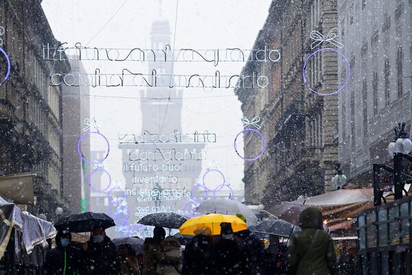 Ձյունամրրիկ Միլանում. Իտալիա - Sputnik Արմենիա