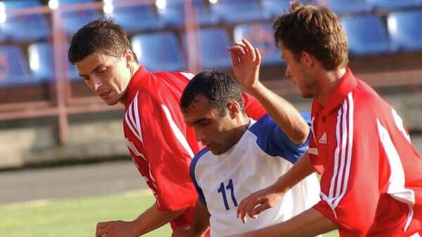 Игроки ФК Котайк во время матча - Sputnik Армения
