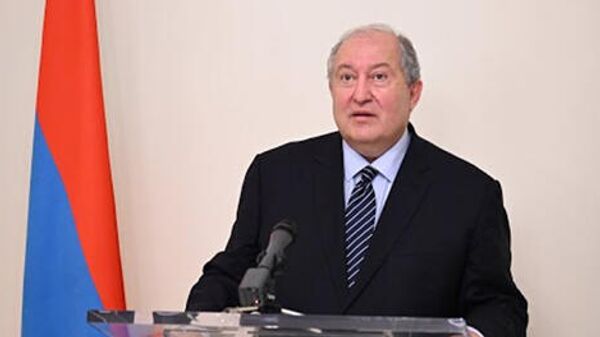 Նախագահ Արմեն Սարգսյանը հանդիպել է կատարահայ համայնքի գործադիր մարմնի անդամների հետ - Sputnik Արմենիա