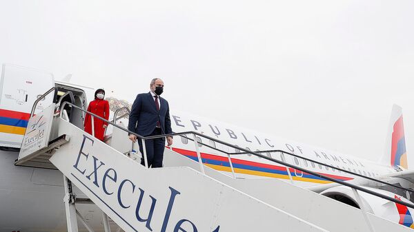 Премьер-министр Никол Пашинян прибыл в Бельгию (14 декабря 2021). Брюссель - Sputnik Армения