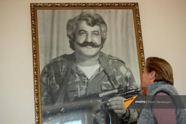 Вдова Национального героя Армении Гегазника Микаеляна Эмилия. - Sputnik Армения