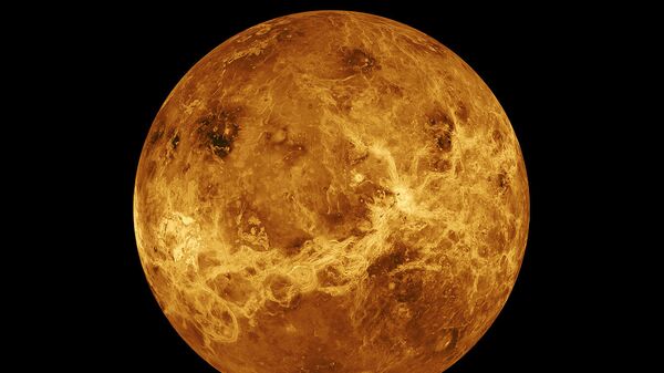 Радарное изображение поверхности Венеры - Sputnik Армения