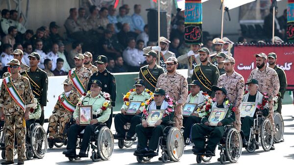 Ежегодный военный парад в Иране (22 сентября 2017). Тегеран - Sputnik Армения