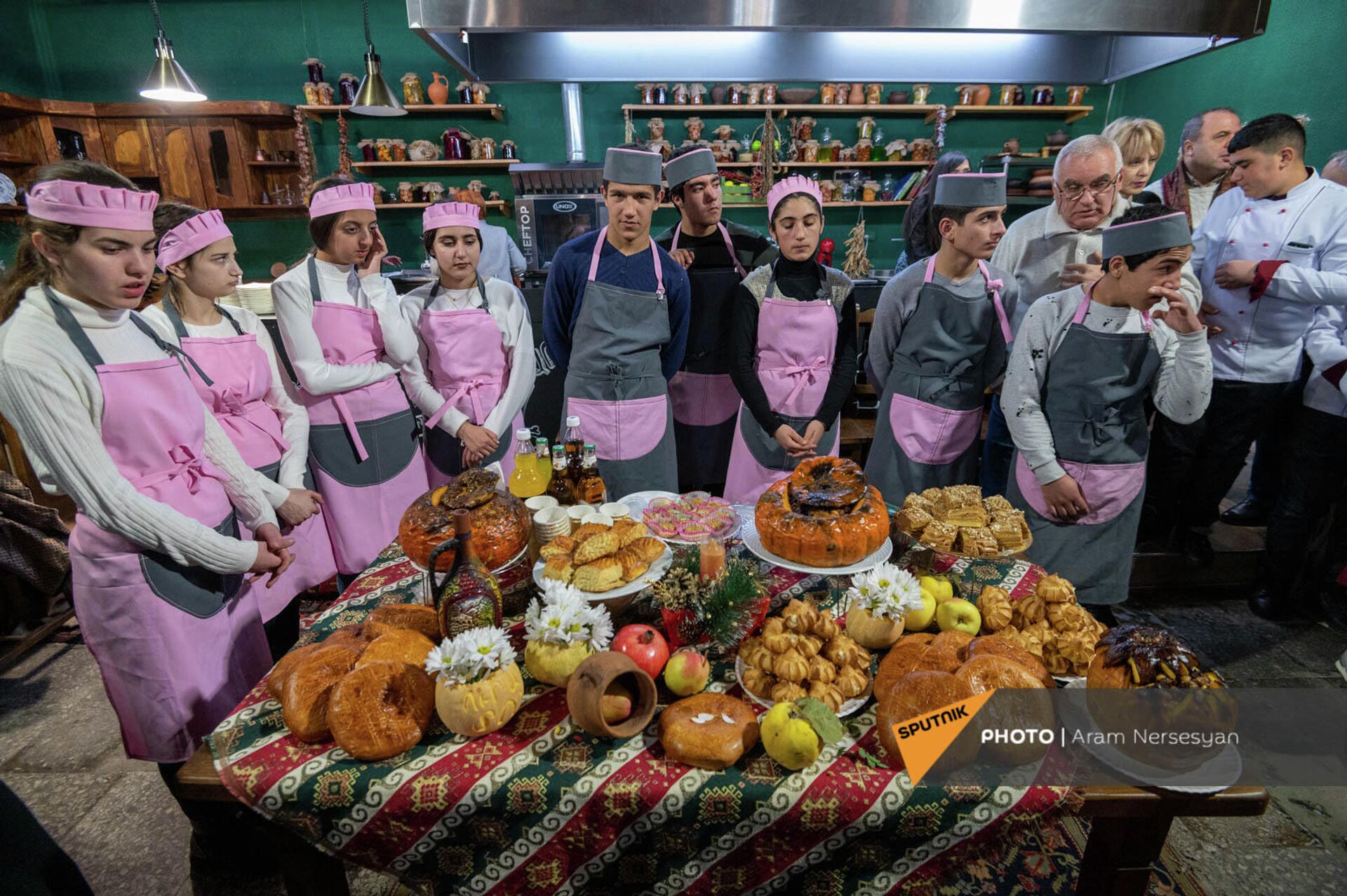 Ежегодное кулинарное мероприятие Вокруг хапамы в Ереване - Sputnik Արմենիա, 1920, 22.12.2021