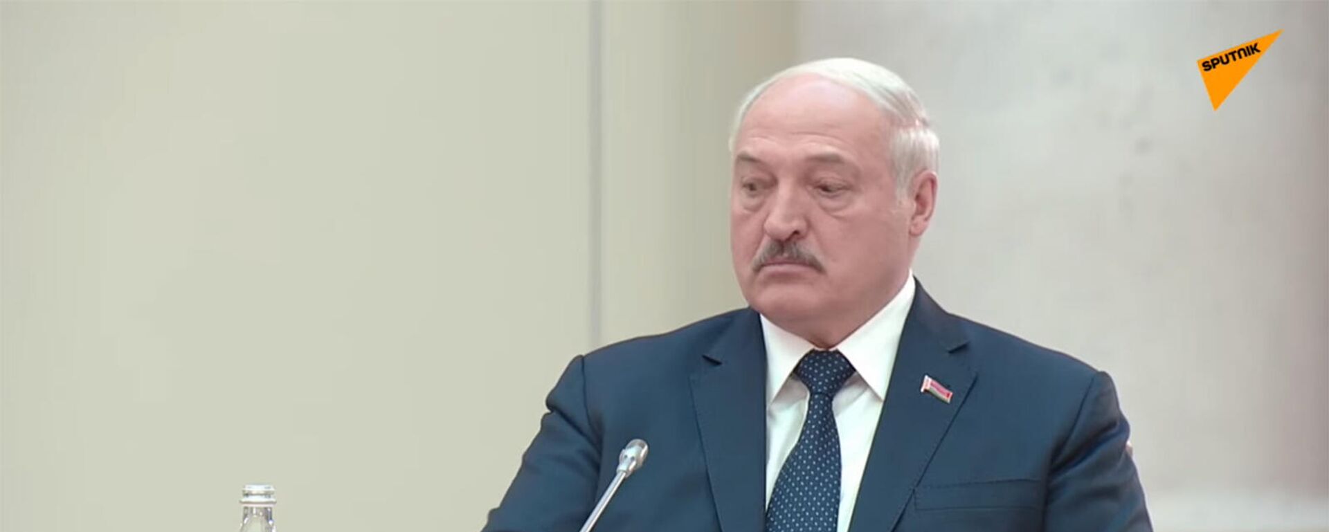Президент Беларуси Александр Лукашенко во время неформального саммита лидеров государств - участников СНГ (28 декабря 2021). Санкт-Петербург - Sputnik Армения, 1920, 06.01.2022