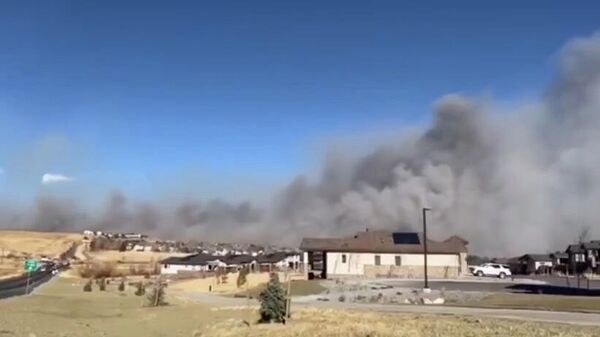 Видео лесных пожаров в Колорадо - Sputnik Армения