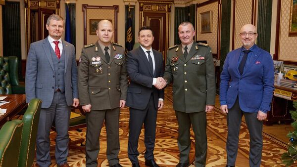 Ուկրաինայի նախագահ Վլադիմիր Զելենսկին ԶՈւ տարածքային պաշտպանության ուժերի հրամանատար է նշանակել Յուրի Գալուշկինին - Sputnik Արմենիա