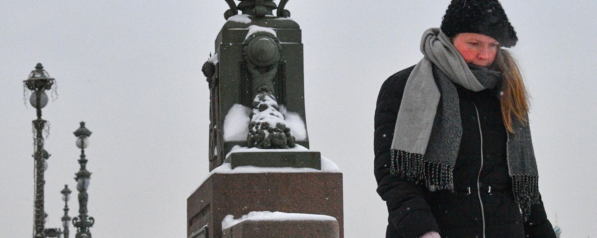 Мороз в Санкт-Петербурге - Sputnik Армения, 1920, 03.01.2022