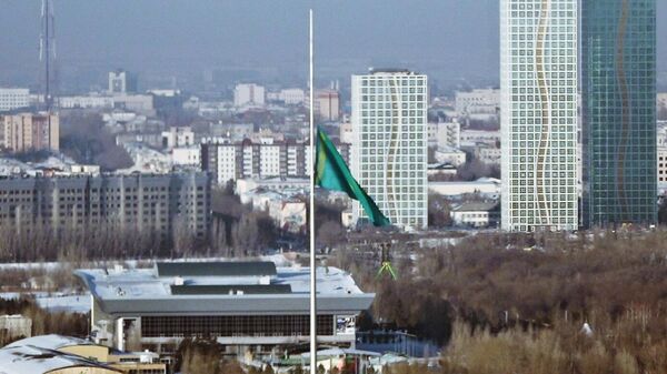 Ղազախստանի խոնարհված դրոշը - Sputnik Արմենիա