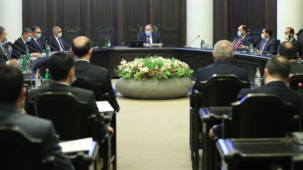 Очередное заседание правительства Армении (13 января 2022). Еревaн - Sputnik Армения