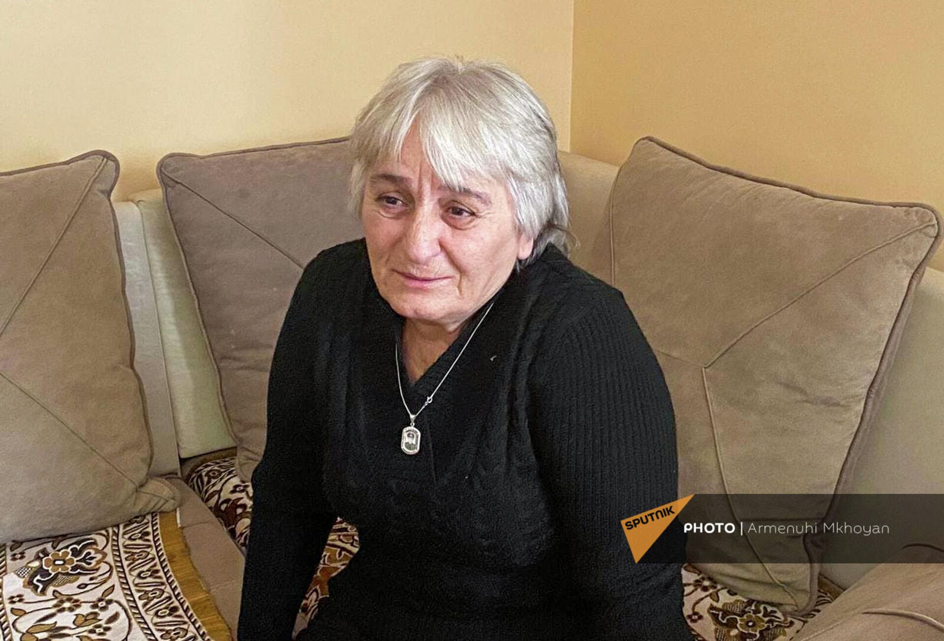Мать погибшего Гарегина Ераносяна, Вартитер Киракосян - Sputnik Արմենիա, 1920, 01.02.2022