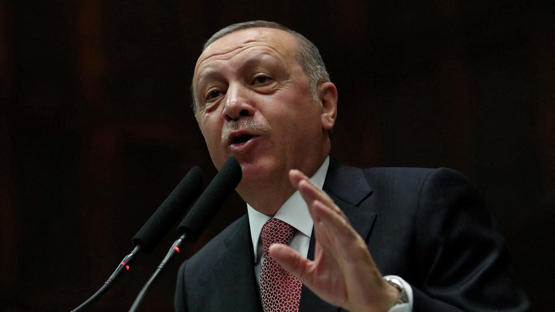 Президент Турции Реджеп Тайип Эрдоган во время выступления в парламенте (27 ноября 2018). Анкара
 - Sputnik Армения, 1920, 22.02.2022
