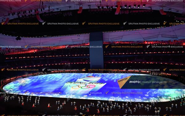 Церемония открытия зимних Олимпийских игр (4 февраля 2022). Пекин - Sputnik Армения