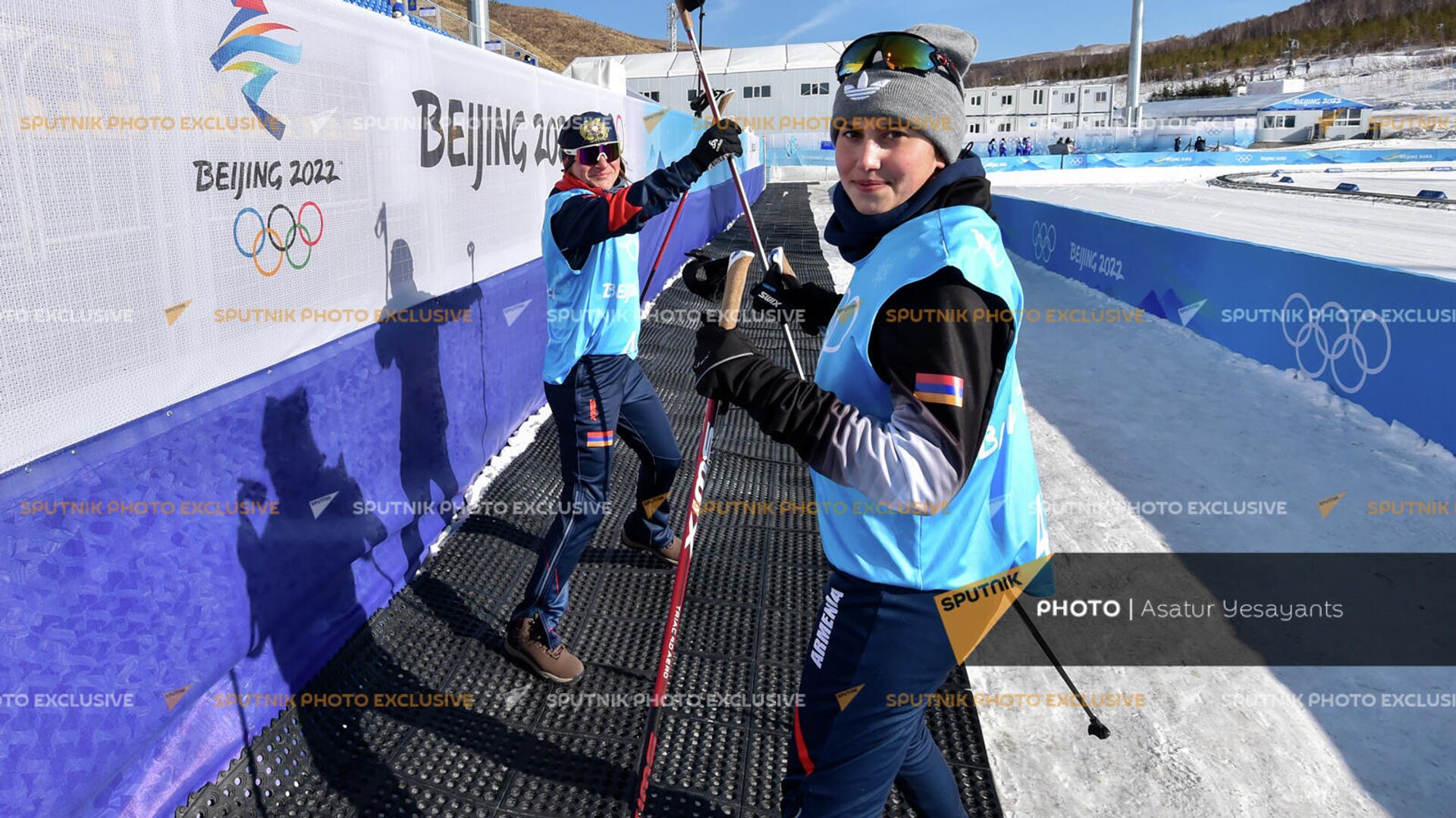 Армянские лыжники на зимних Олимпийских играх (6 февраля 2022). Пекин - Sputnik Արմենիա, 1920, 06.02.2022
