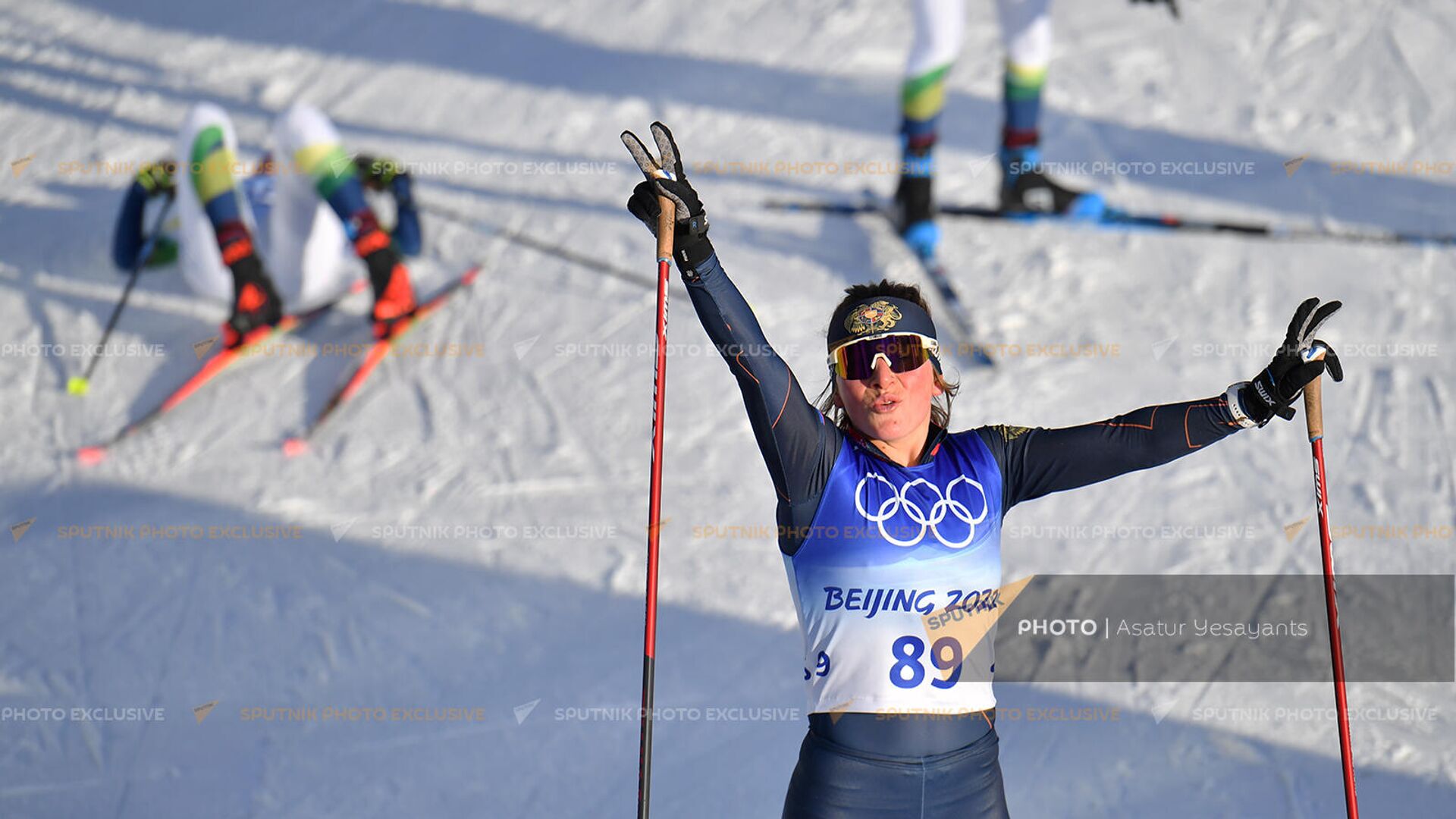 Դահուկորդ Կատյա Գալստյանը 22-րդ ձմեռային Օլիմպիական խաղերի սպրինտի ավարտից հետո (8 փետրվարի, 2022թ). Պեկին - Sputnik Արմենիա, 1920, 13.11.2022