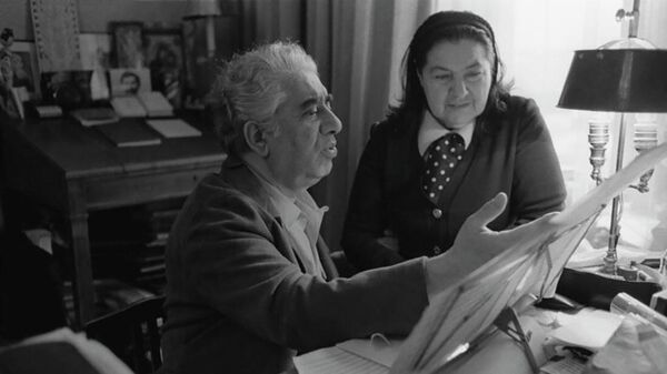 Архивные фотографии Арама Хачатуряна и Нины Макаровой - Sputnik Армения