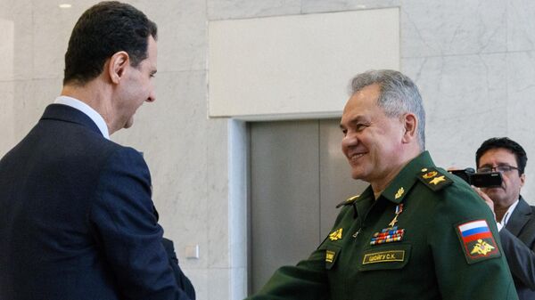 Рабочий визит министра обороны РФ С. Шойгу в Сирию , 2020 год - Sputnik Армения