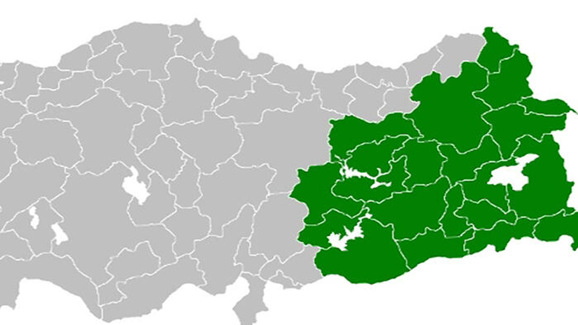 Ժամանակակից Թուրքիայի այն տարածքը, որտեղ ավելի շատ հայեր ու քրդեր են բնակվում - Sputnik Արմենիա, 1920, 17.02.2022