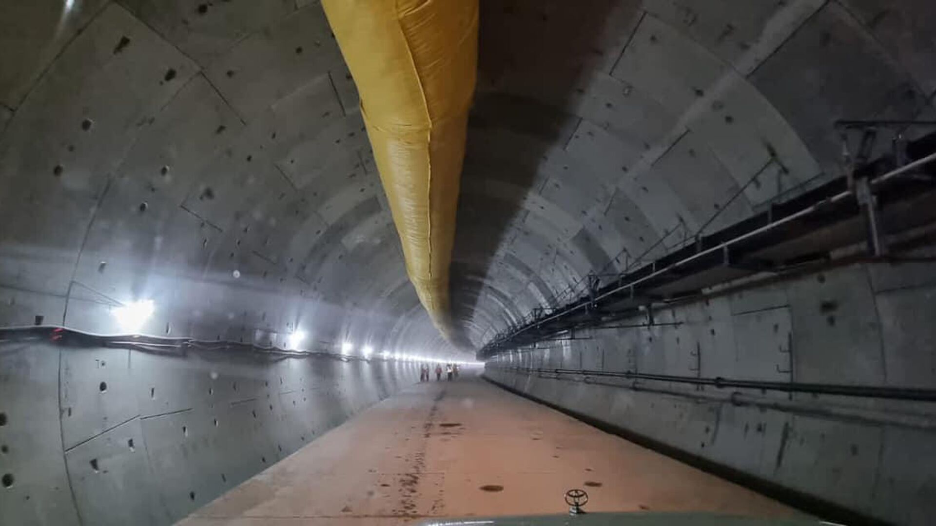 Строительство 9-километрового тоннеля под Крестовым перевалом, Грузия - Sputnik Армения, 1920, 13.06.2022