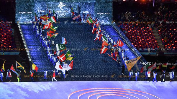 Официальная церемония закрытия зимних Олимпийских игр (20 февраля 2022). Пекин - Sputnik Армения