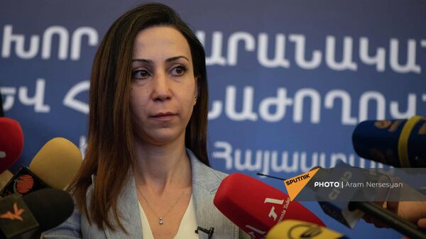 «Եվրանեսթ» խորհրդարանական վեհաժողովում հայկական պատվիրակության ղեկավար Մարիա Կարապետյանի ճեպազրույցը (22 փետրվարի, 2022թ). Երևան - Sputnik Արմենիա
