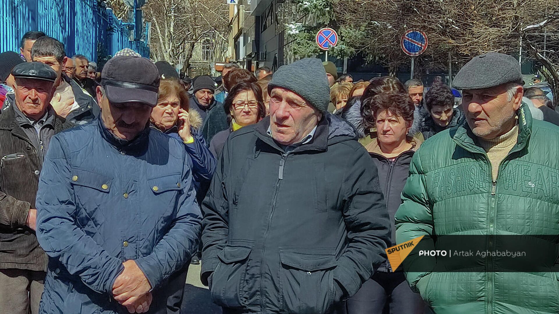 Акция протеста арцахцев у здания ООН (16 марта 2022). Еревaн Акция протеста арцахцев у здания ООН (16 марта 2022). Еревaн - Sputnik Արմենիա, 1920, 16.03.2022