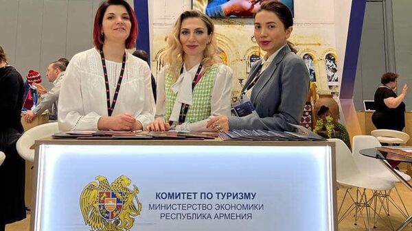 Павильон Армении на ежегодной туристической выставке MITT Moscow в Москве - Sputnik Армения