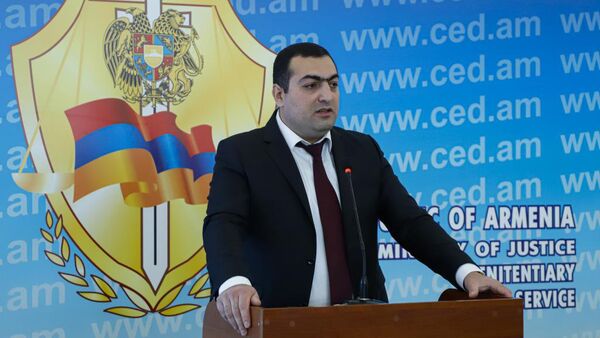 Руководитель уголовно-исполнительной службы Сергей Атомян - Sputnik Армения
