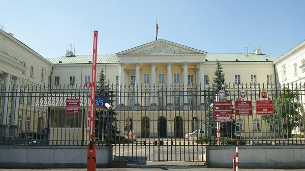 Լեհաստանի կառավարական հանձնաժողովի և գանձապետարանի պալատը Վարշավայում - Sputnik Արմենիա