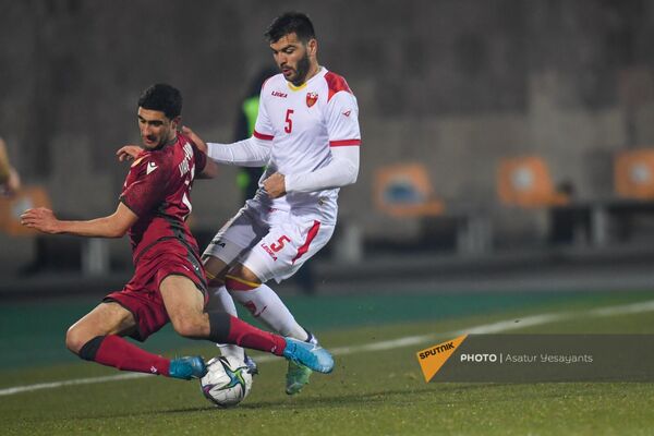 Товарищеский матч по футболу между сборными Армении и Черногории (24 марта 2022). Ереван - Sputnik Армения