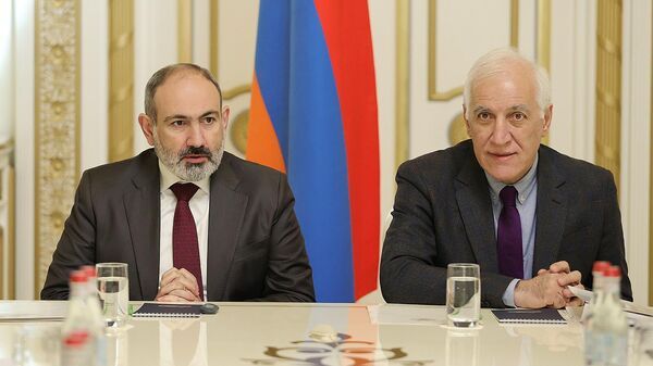 Заседание Совета безопасности Армении (28 марта 2022). Еревaн - Sputnik Армения