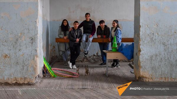 Աբովյան գյուղի աշակերտները - Sputnik Արմենիա