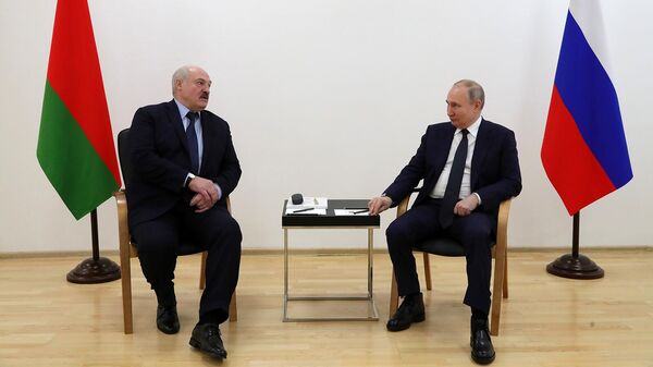 Ռուսաստանի և Բելառուսի նախագահներ Վլադիմիր Պուտինի և Ալեքսանդր Լուկաշենկոյի հանդիպումը «Վոստոչնի» տիեզերակայանում (12 ապրիլի, 2022թ)․ Ամուրի շրջան - Sputnik Արմենիա