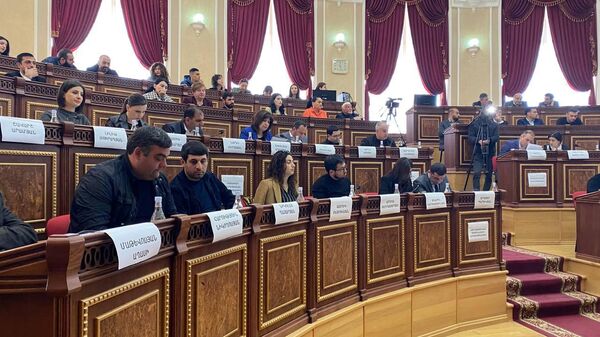 Очередное заседание Совета старейшин Гюмри (15 апреля 2022). Гюмри - Sputnik Армения