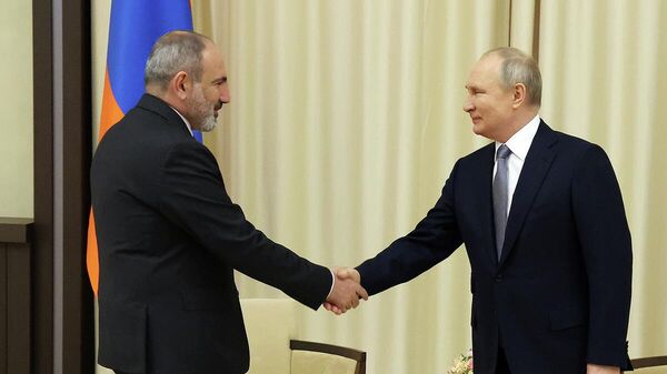 Մոսկվայում տեղի է ունեցել ՀՀ վարչապետի և ՌԴ նախագահի հանդիպումը - Sputnik Արմենիա