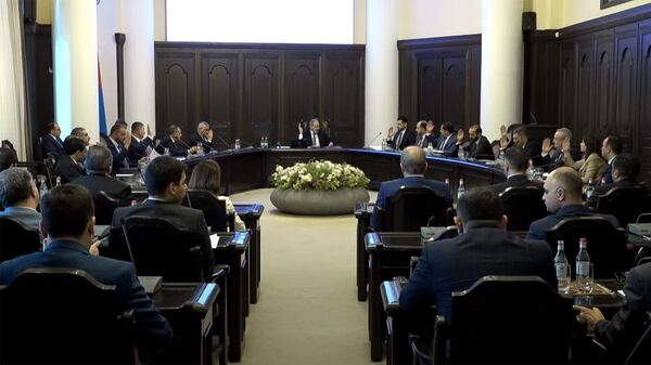 Очередное заседание правительства  - Sputnik Армения