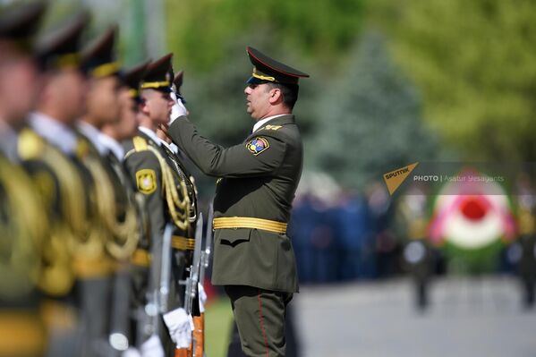 Военнослужащие почетного караула Военнослужащие почетного караула - Sputnik Армения