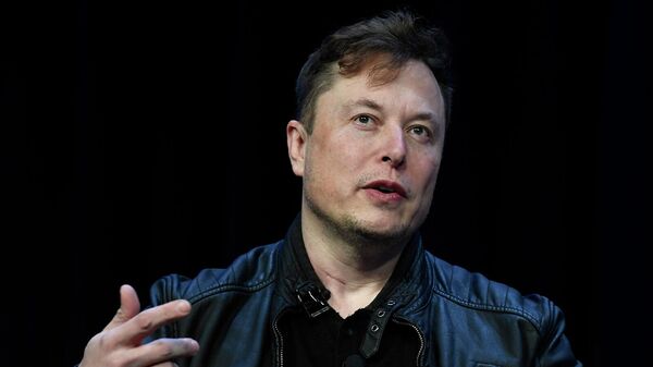Главный исполнительный директор Tesla и SpaceX Илон Маск выступает на конференции и выставке SATELLITE (9 марта 2020). Вашингтон - Sputnik Армения