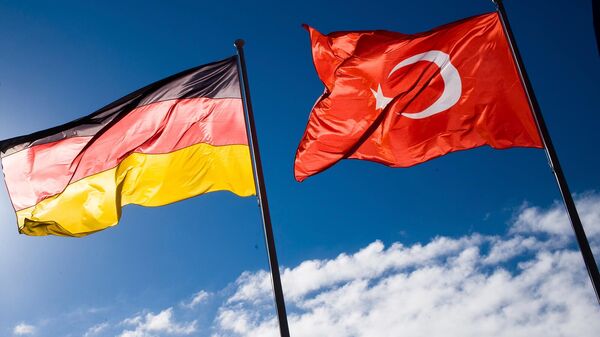 Флаги Германии и Турции - Sputnik Армения