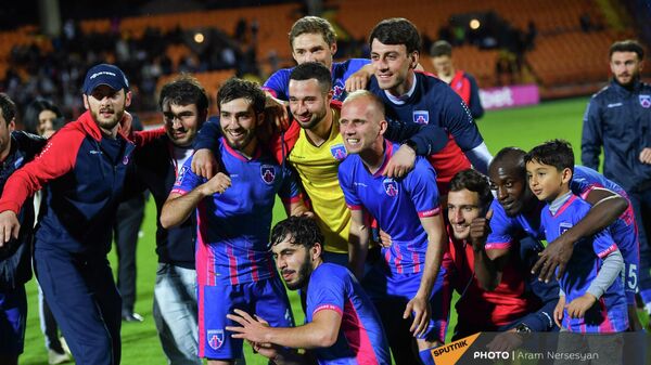 Финальный матч Kубка Армении по футболу между командами Нораванк-Урарту (08 мая 2022). Еревaн - Sputnik Армения