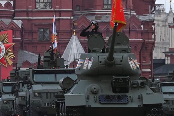 Մեծ հաղթանակի շքերթը Մոսկվայում - Sputnik Արմենիա
