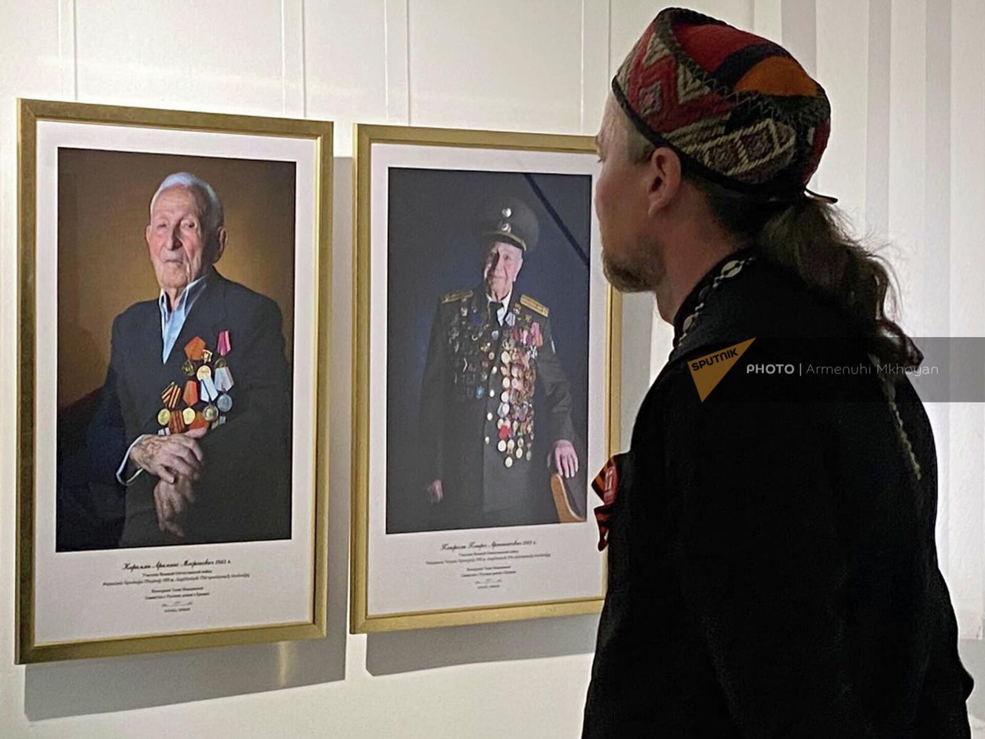 В Гюмри открылась фотовыставка Татев Мнацаканян Лица Великой Победы В Гюмри открылась фотовыставка Татев Мнацаканян Лица Великой Победы - Sputnik Արմենիա, 1920, 09.05.2022