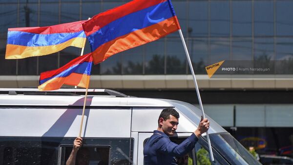 Ավտոերթ Երևանում - Sputnik Արմենիա